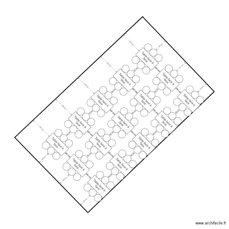 plan de table 6/6 - table 170. Plan de 0 pièce et 0 m2