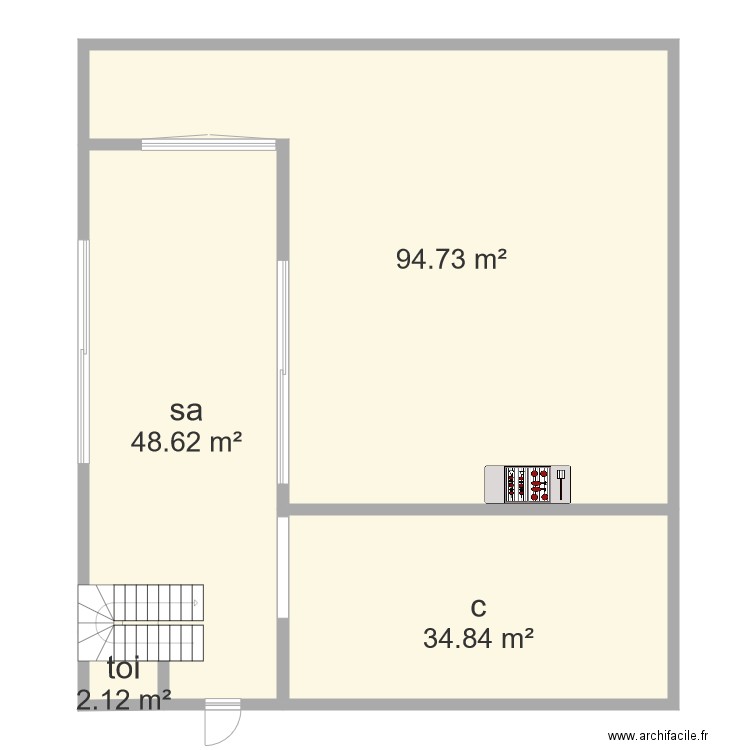 ile de batzé. Plan de 0 pièce et 0 m2