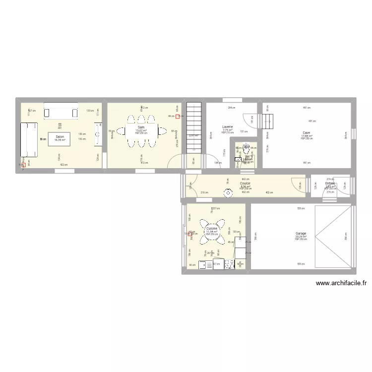 Rdc. Plan de 