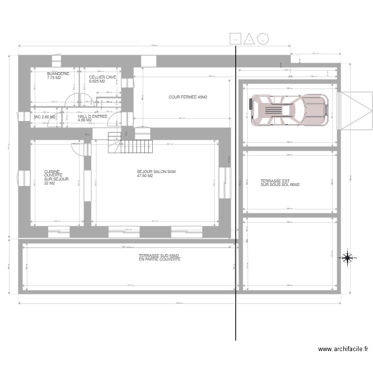 BERGERIE RDC PC 2. Plan de 0 pièce et 0 m2