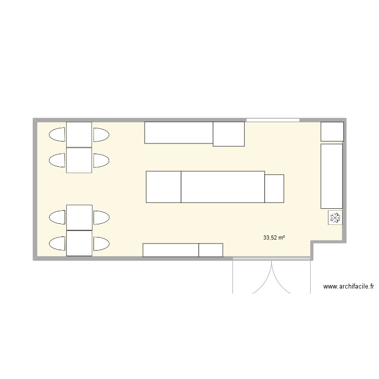 boulangerie la notre 2. Plan de 0 pièce et 0 m2
