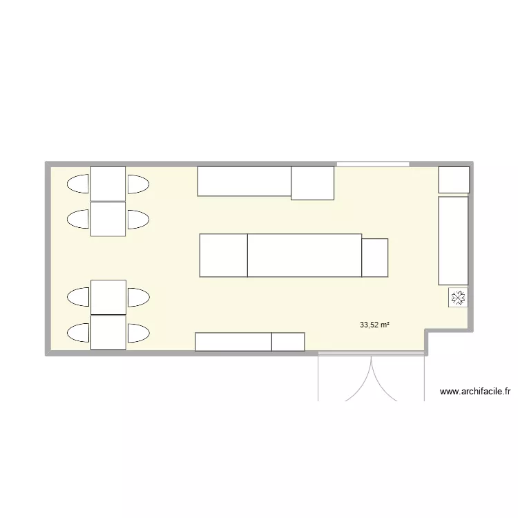 boulangerie la notre 2. Plan de 