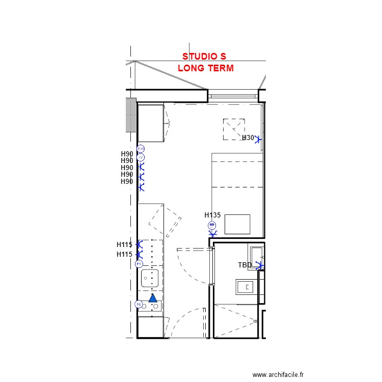 Asprela SHORT TERM Electricity. Plan de 0 pièce et 0 m2