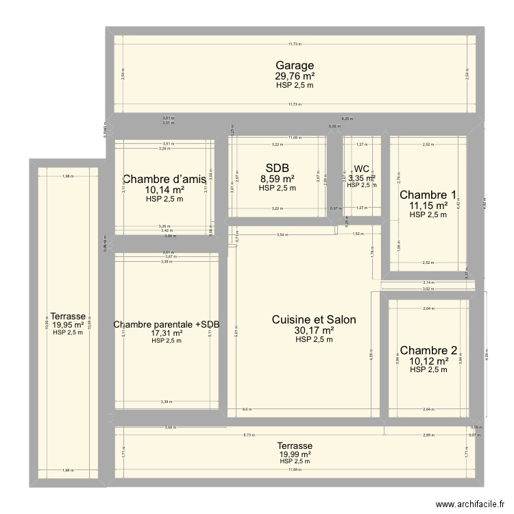 Plan anthony 3 . Plan de 0 pièce et 0 m2