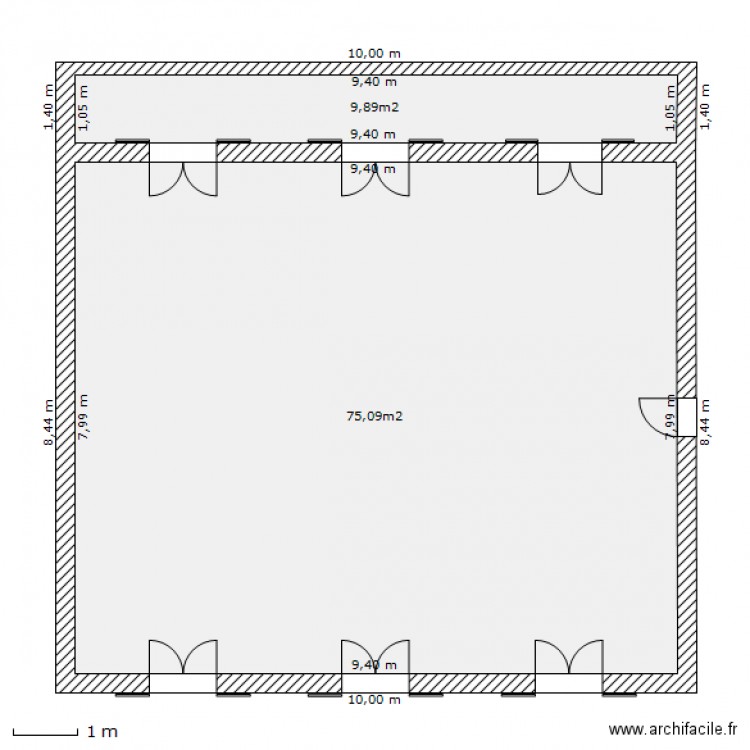 etage sur existant. Plan de 0 pièce et 0 m2