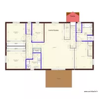 Cotation des pi&egrave;ces r&eacute;actualis&eacute;e Villa F4 Tito et Finau