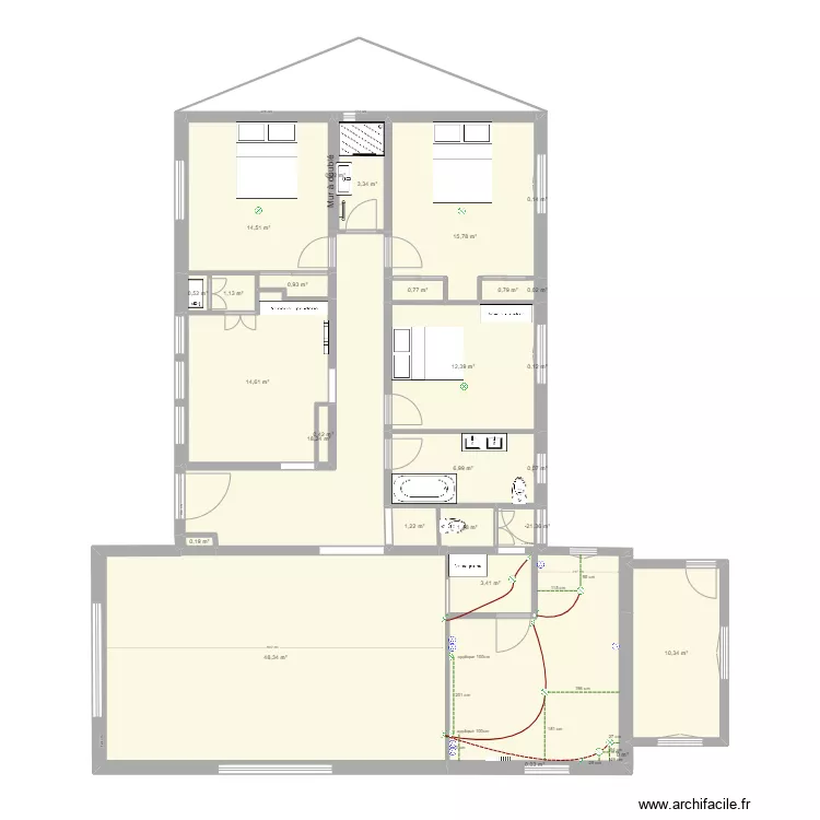 plan cestas briquetier modifi&eacute; nvx. Plan de 