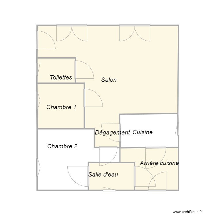 Croquis SANCHEZ. Plan de 0 pièce et 0 m2
