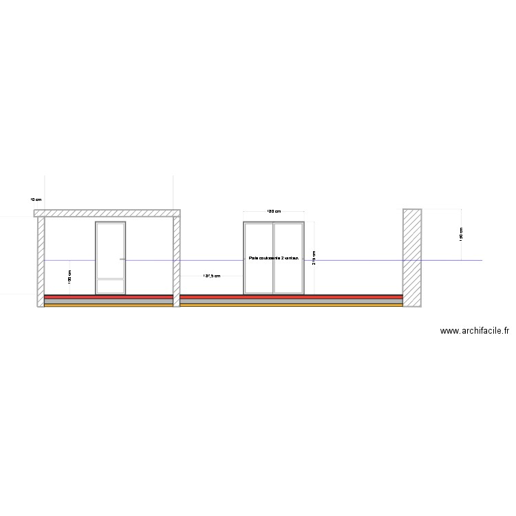 face NORD coupe copie. Plan de 0 pièce et 0 m2