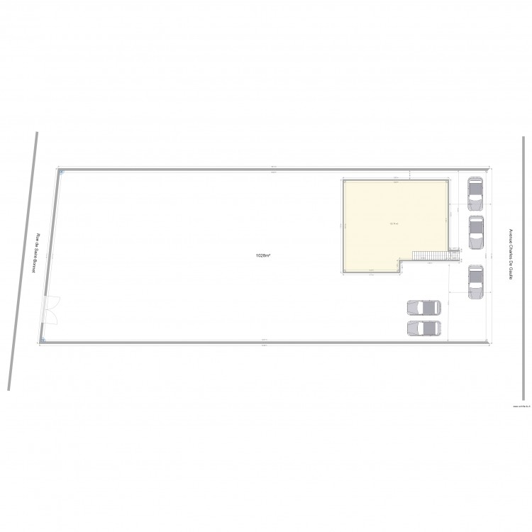 plan parkings. Plan de 0 pièce et 0 m2