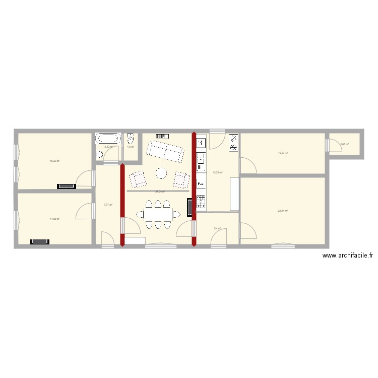 rdc initial bonnes mesures idee 3. Plan de 0 pièce et 0 m2