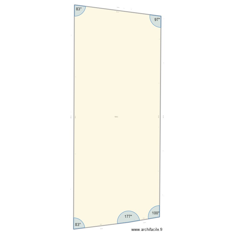 terrain. Plan de 0 pièce et 0 m2