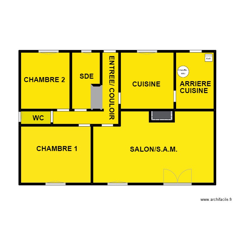 FOUCAUD STEF. Plan de 0 pièce et 0 m2