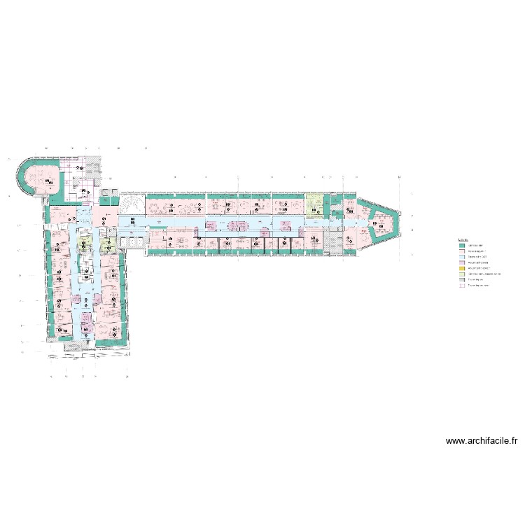 Imp&eacute;ratrice faux plafond et faux plancher. Plan de 0 pièce et 0 m2