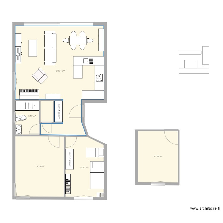 ChezNoelle. Plan de 0 pièce et 0 m2