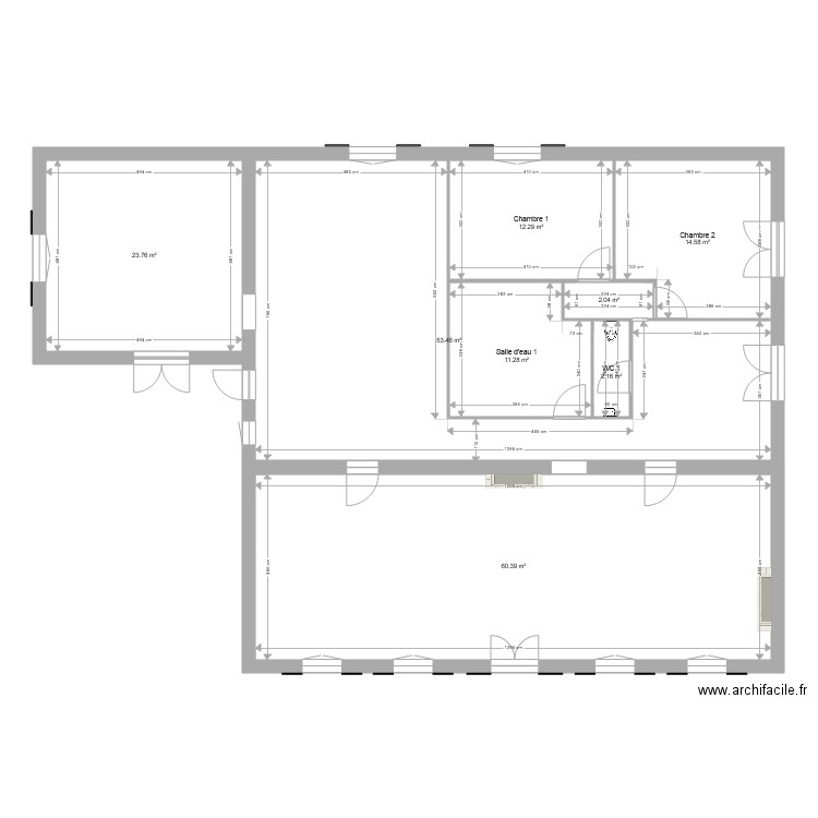 maison puycarpin 1. Plan de 0 pièce et 0 m2