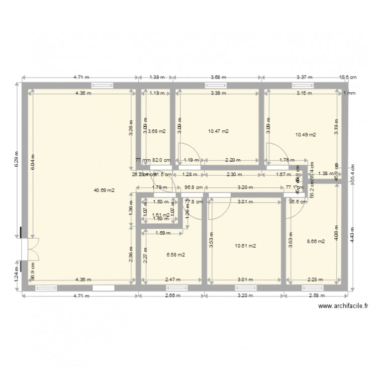 loelie 40 122. Plan de 0 pièce et 0 m2