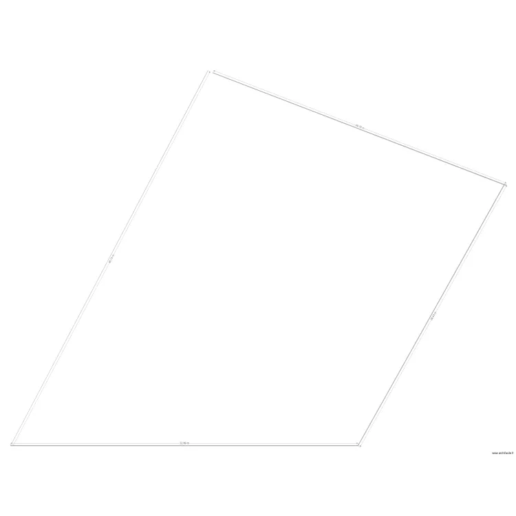 parcelle nyabugete. Plan de 