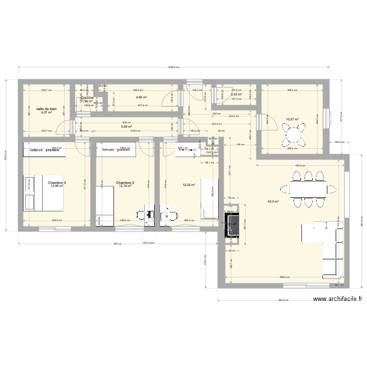 Troinex plan pour faire des essais. Plan de 0 pièce et 0 m2