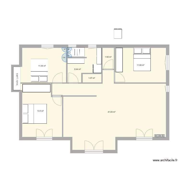 TALENCE CARLITO. Plan de 