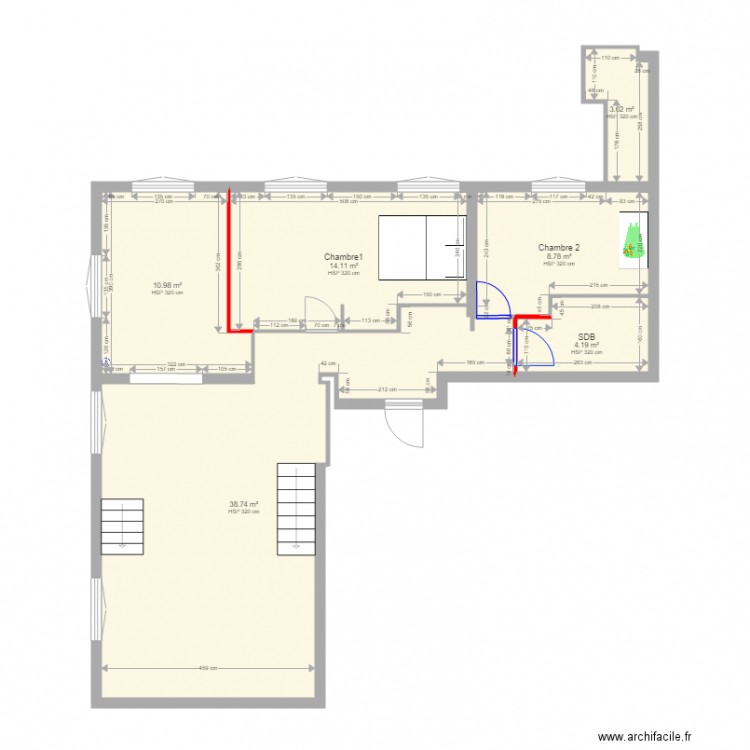 Medicis lisa. Plan de 0 pièce et 0 m2