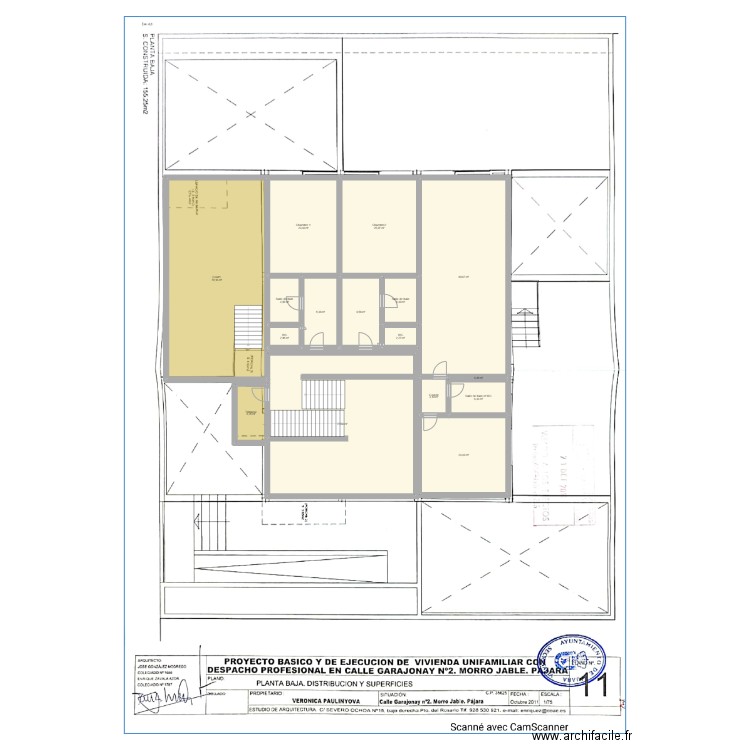 Villa Karina RDC. Plan de 0 pièce et 0 m2