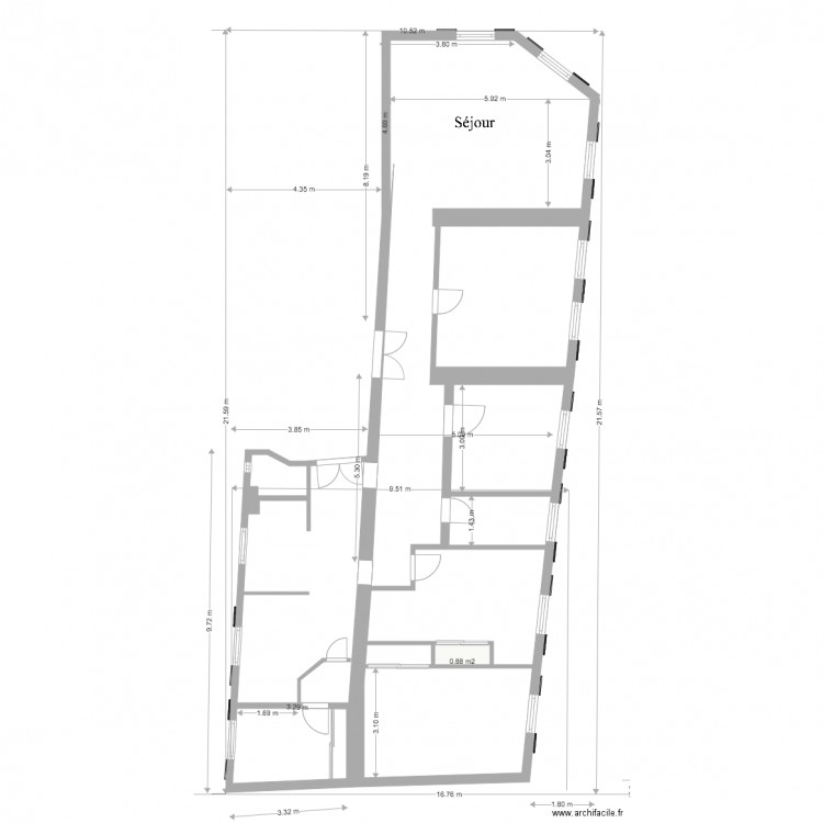 essai 2 boul. Plan de 0 pièce et 0 m2