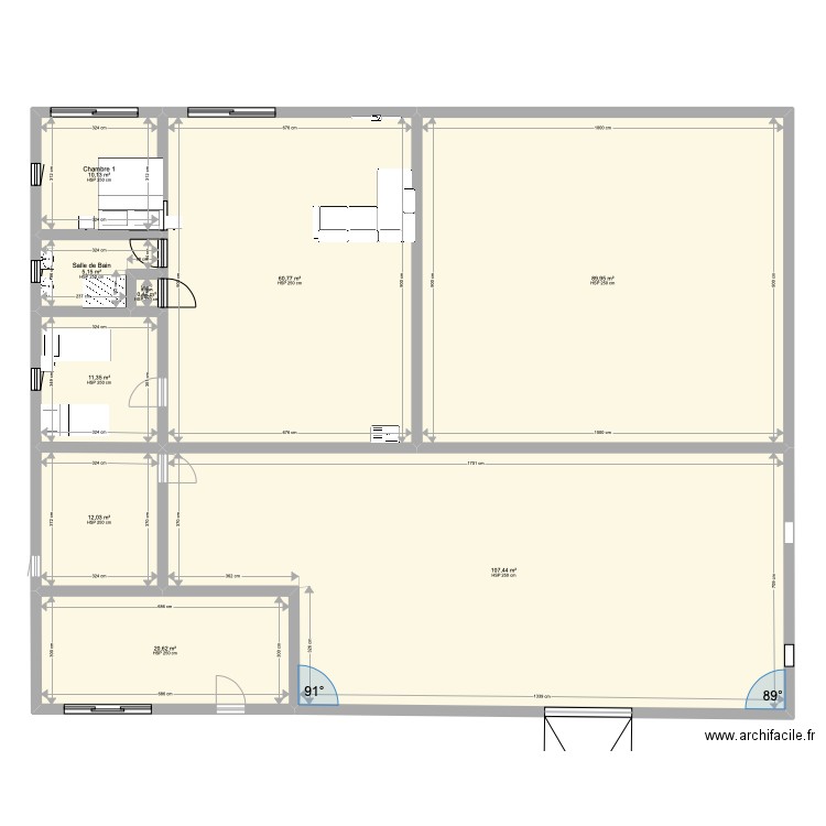 Technicien-Mat & Gites. Plan de 9 pièces et 318 m2