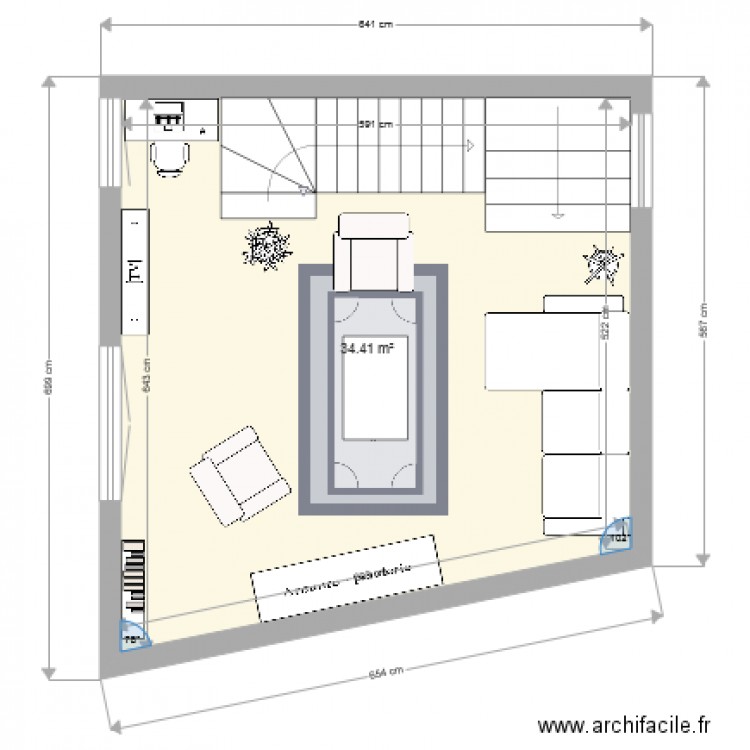 Villon. Plan de 0 pièce et 0 m2