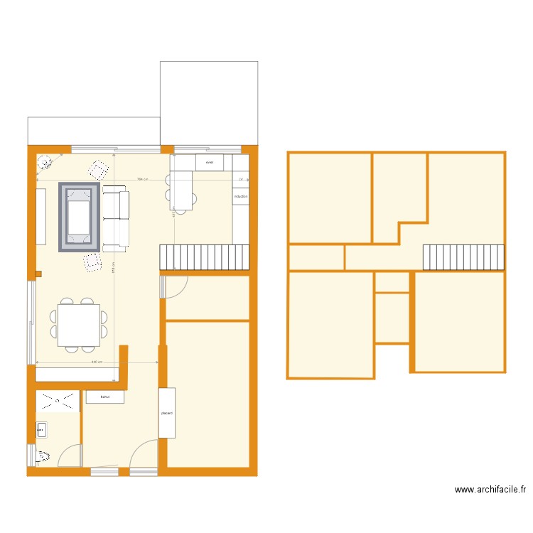 PLAN VERSION 3. Plan de 12 pièces et 139 m2