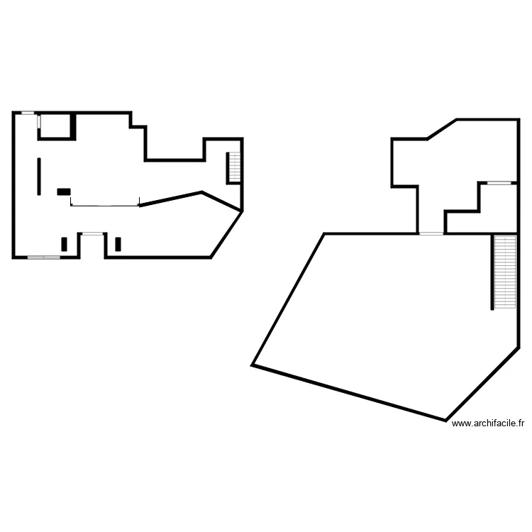 PARISIENNE FOOD BOIS COLOMBE. Plan de 