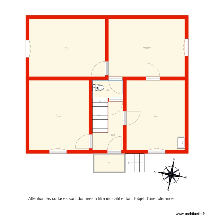 BI 2892 non côté. Plan de 0 pièce et 0 m2