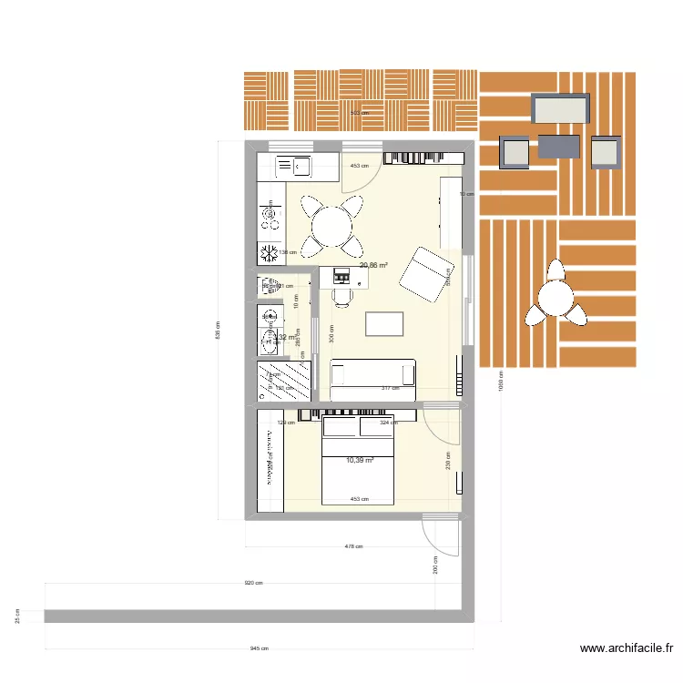 Studio Payas v7. Plan de 