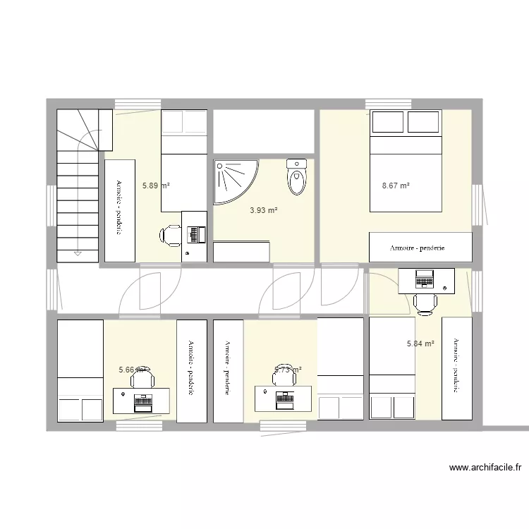 notre maison . Plan de 