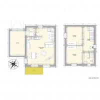 PLan maison étage 2