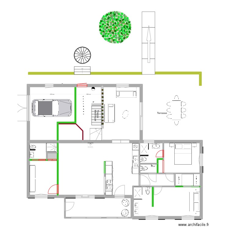 VF  version 3. Plan de 12 pièces et 98 m2