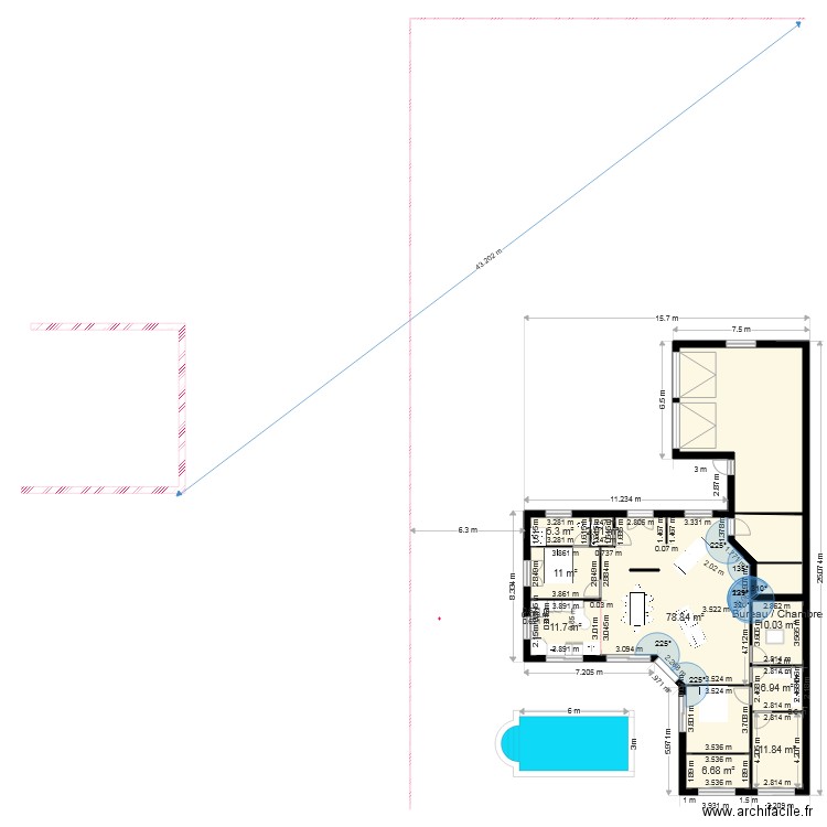 projet annie 7bis patrick bis et bis. Plan de 0 pièce et 0 m2