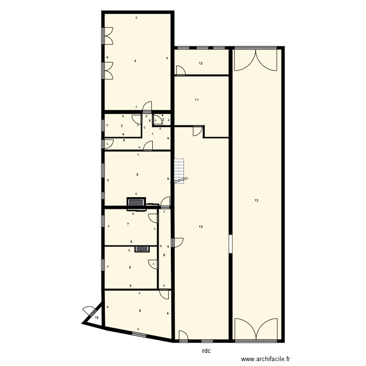 185020 CHINY. Plan de 0 pièce et 0 m2