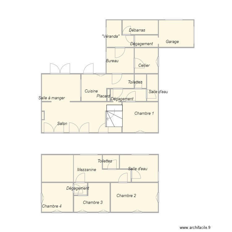 Croquis GARDEL. Plan de 0 pièce et 0 m2