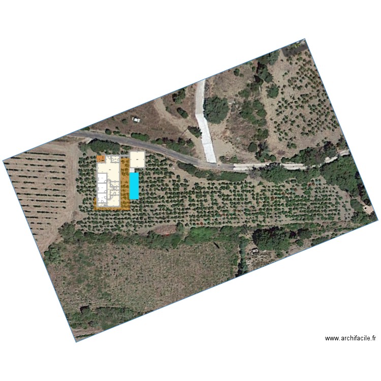 Villeneuve plan de masse 3. Plan de 0 pièce et 0 m2