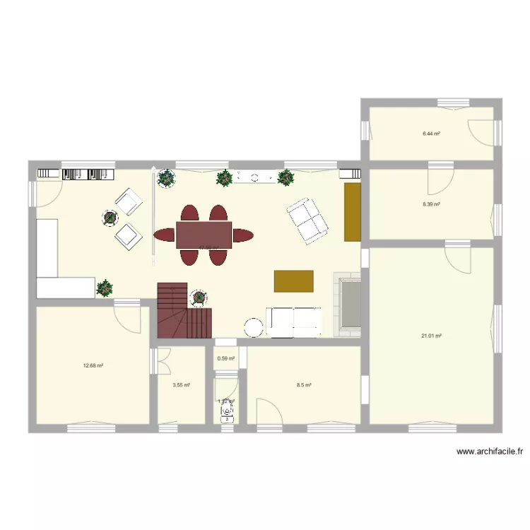 Maison Villecerf Salon. Plan de Maison Villecerf Salon. Plan de
