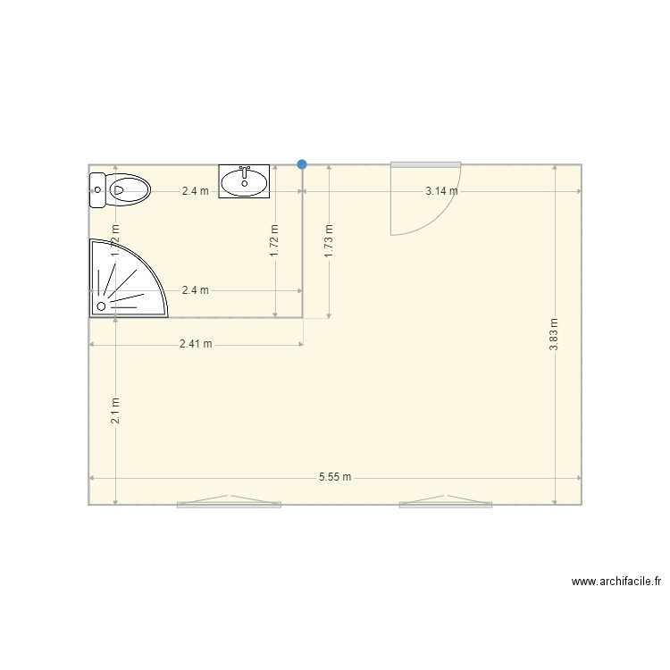 fossemagne. Plan de 0 pièce et 0 m2