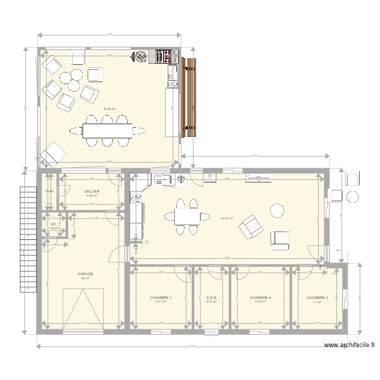 BELLO ROMAO AVEC PERGOLA. Plan de 0 pièce et 0 m2