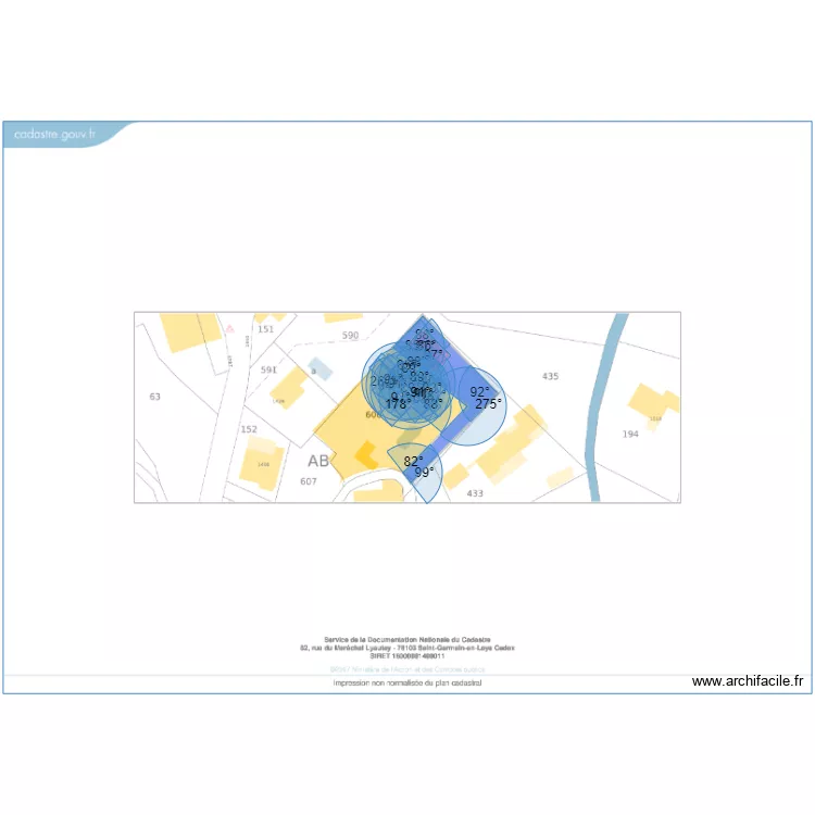 STE ANNE MAUSON AUJOURDHUI. Plan de 