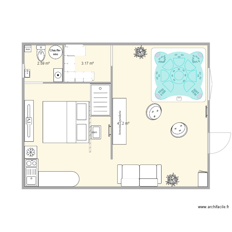 love room 3. Plan de 0 pièce et 0 m2