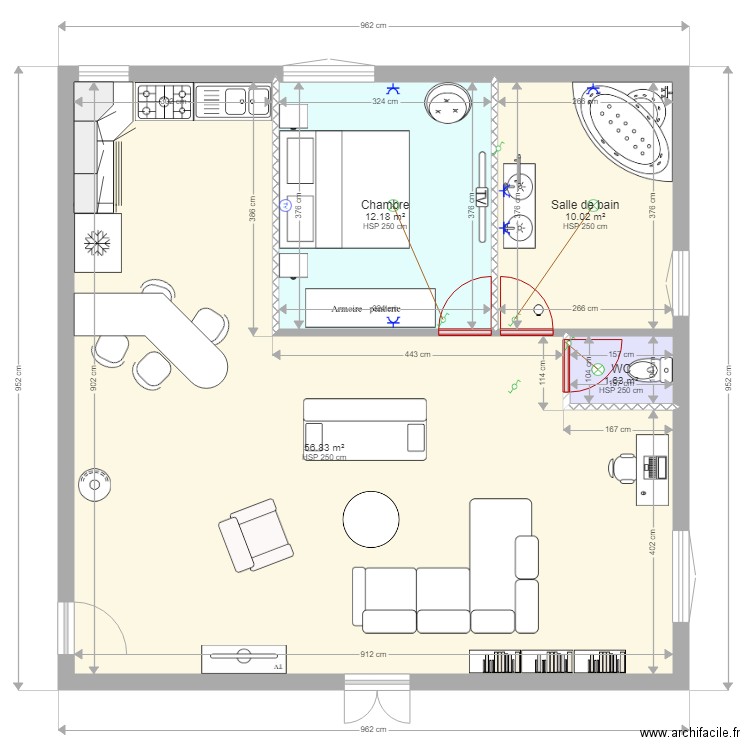 COCON 2 STE MARIE. Plan de 0 pièce et 0 m2