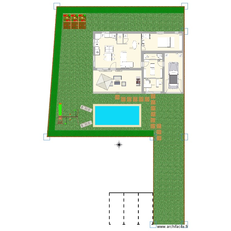 Projet maison Caphan 2021 v02. Plan de 0 pièce et 0 m2