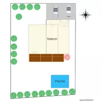 Plan de masse piscine