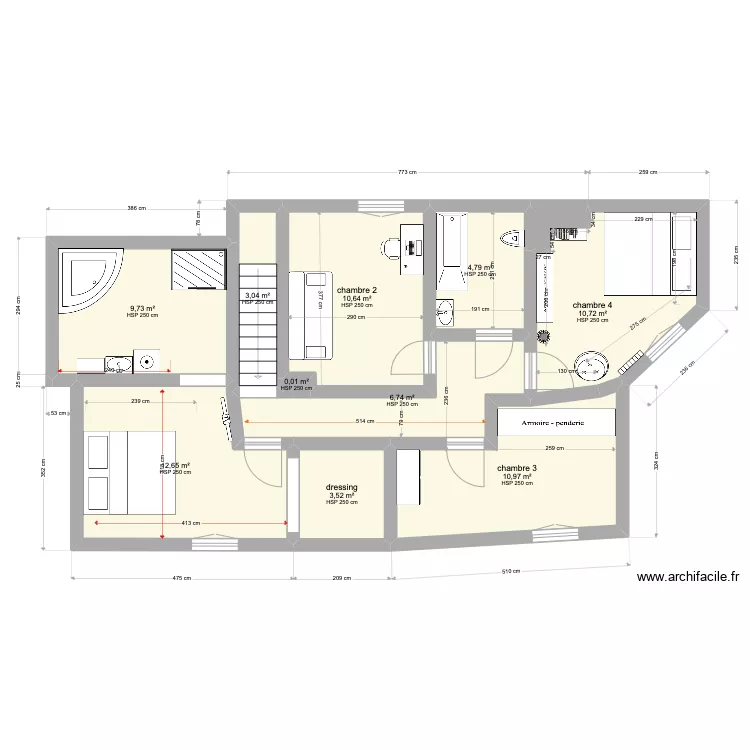 chelles - etage 1. Plan de chelles - etage 1. Plan de