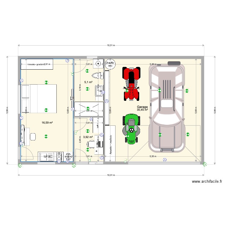 Accueil Garage  Ilha do Guajiru hypothèse 5. Plan de 0 pièce et 0 m2